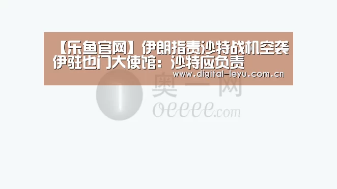 【乐鱼官网】伊朗指责沙特战机空袭伊驻也门大使馆：沙特应负责(图3)